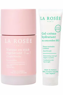 Le duo masque en stick et gel-crème hydratant pour les peaux sensibles