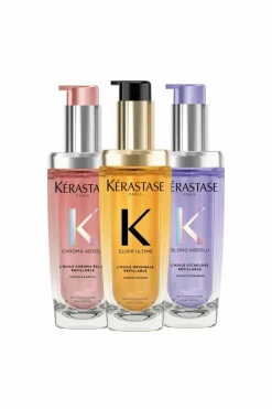 L’huile Chroma Éclat rechargeable pour cheveux colorés Chroma Absolu