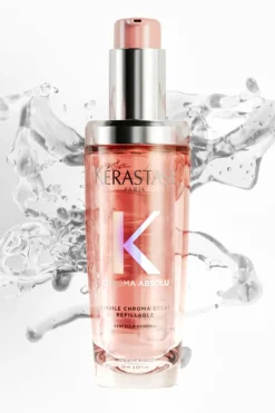 L’huile Chroma Éclat rechargeable pour cheveux colorés Chroma Absolu