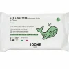 Lingettes compostables à l’eau