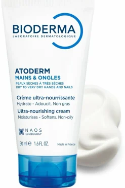 Lot de 2 crèmes mains et ongles réparatrice Atoderm