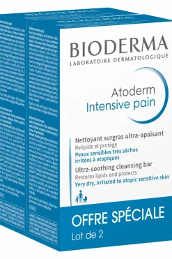 Lot de 2 pains surgras Atoderm