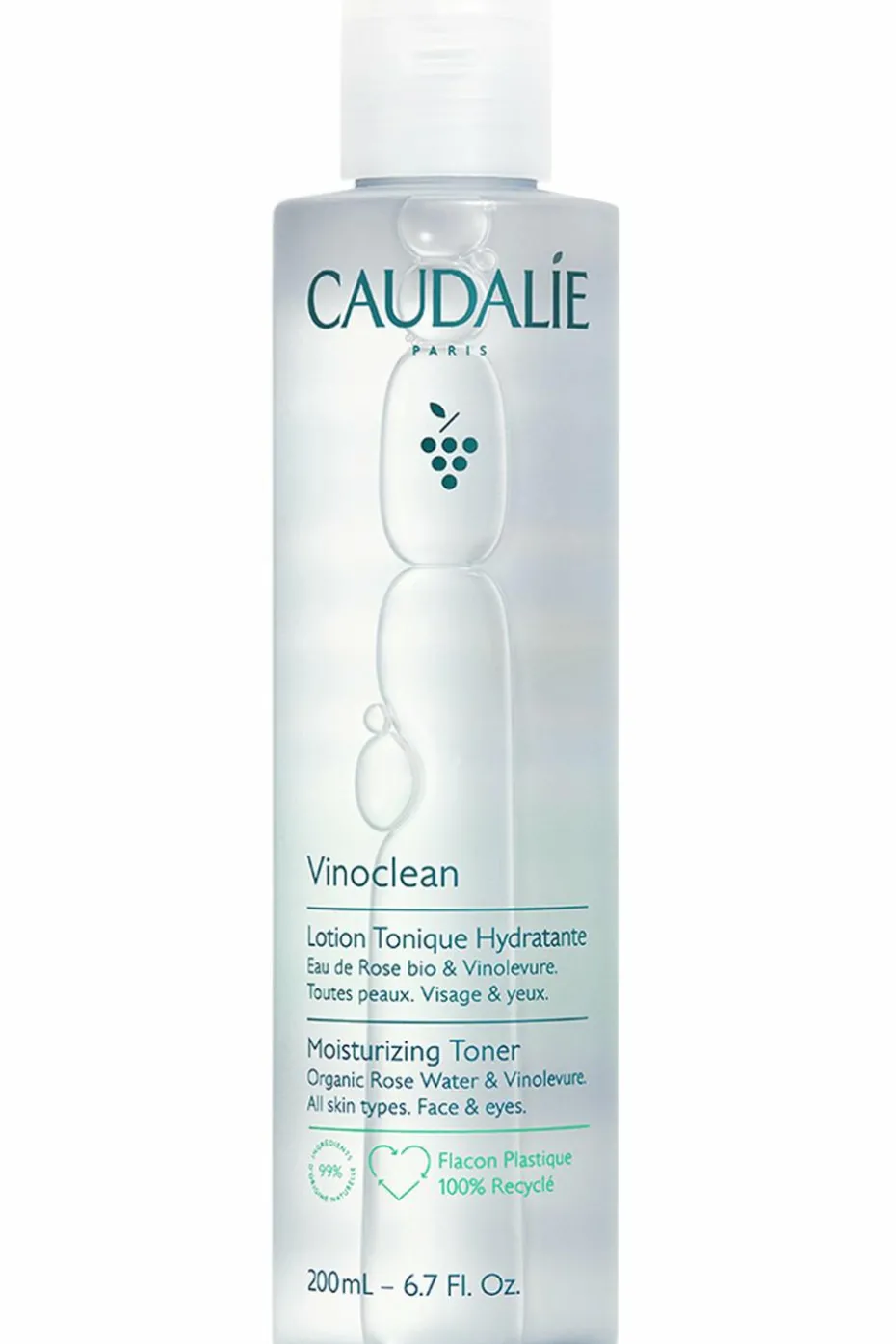 Lotion tonique hydratante Vinoclean