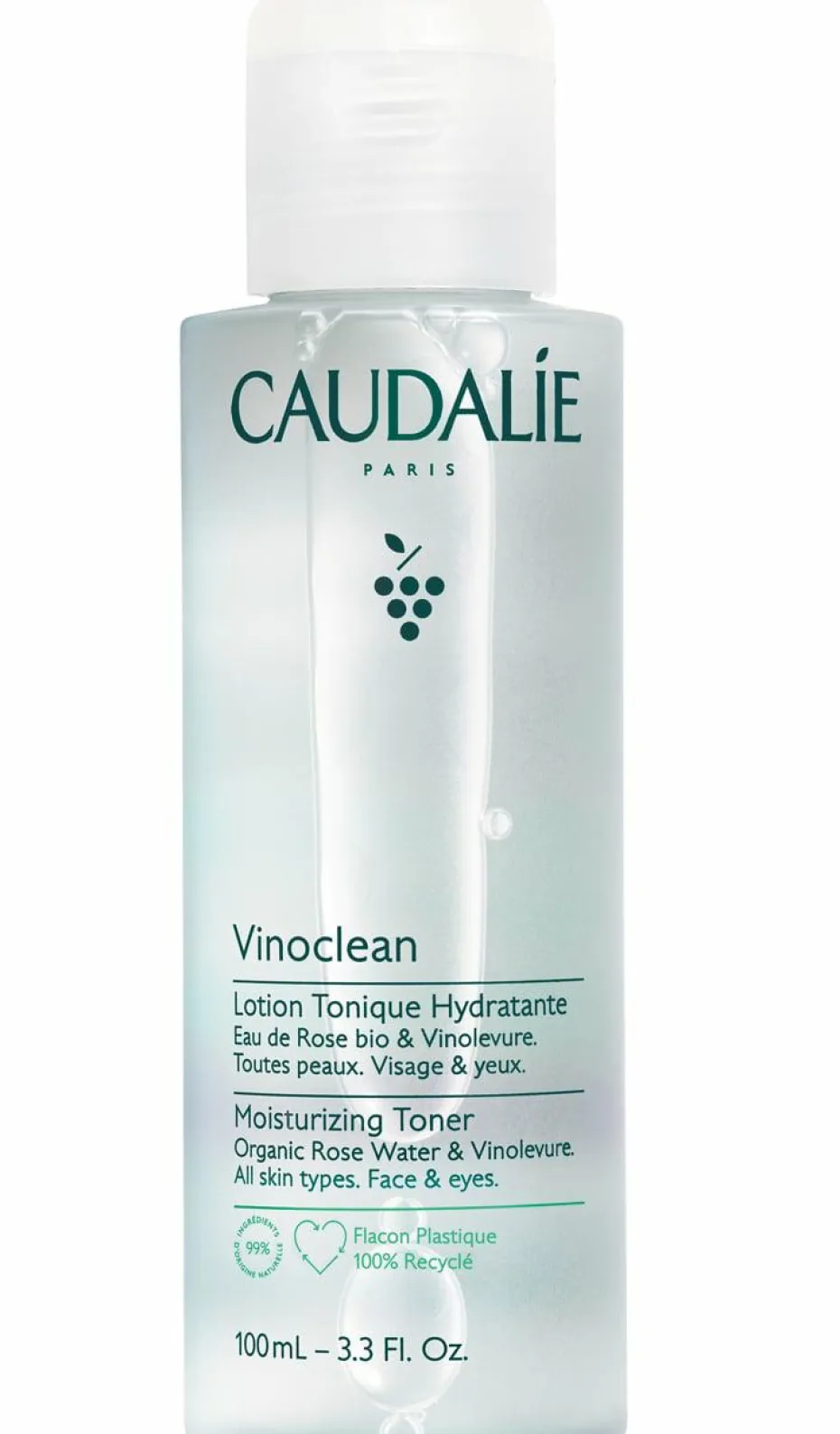 Lotion tonique hydratante Vinoclean
