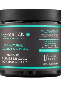 Masque capillaire hydratant à l’huile de coco