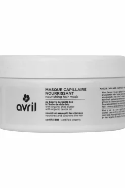 Masque capillaire nourrissant bio à l’huile de ricin et beurre de karité