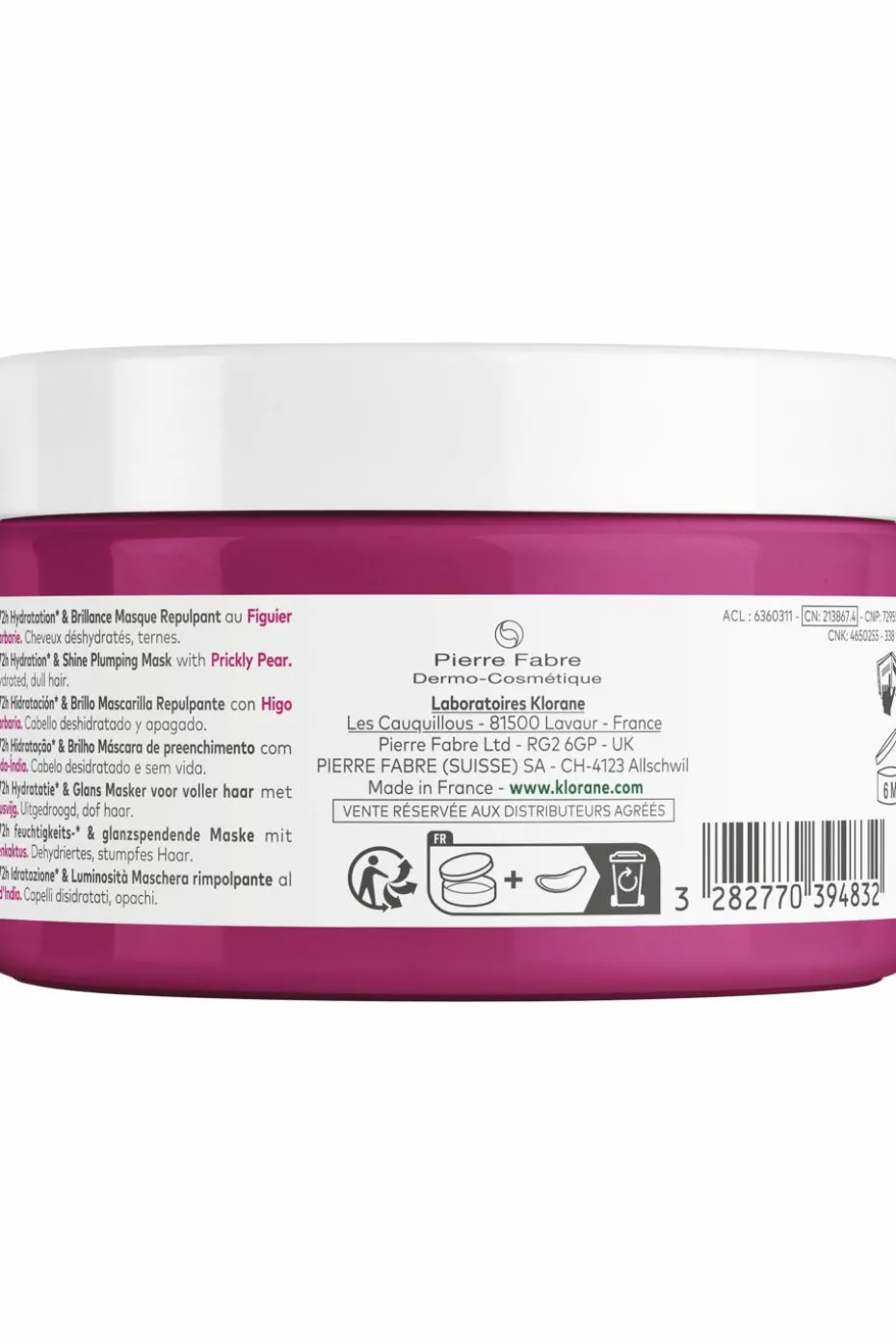 Masque cheveux repulpant 72h au Figuier de barbarie