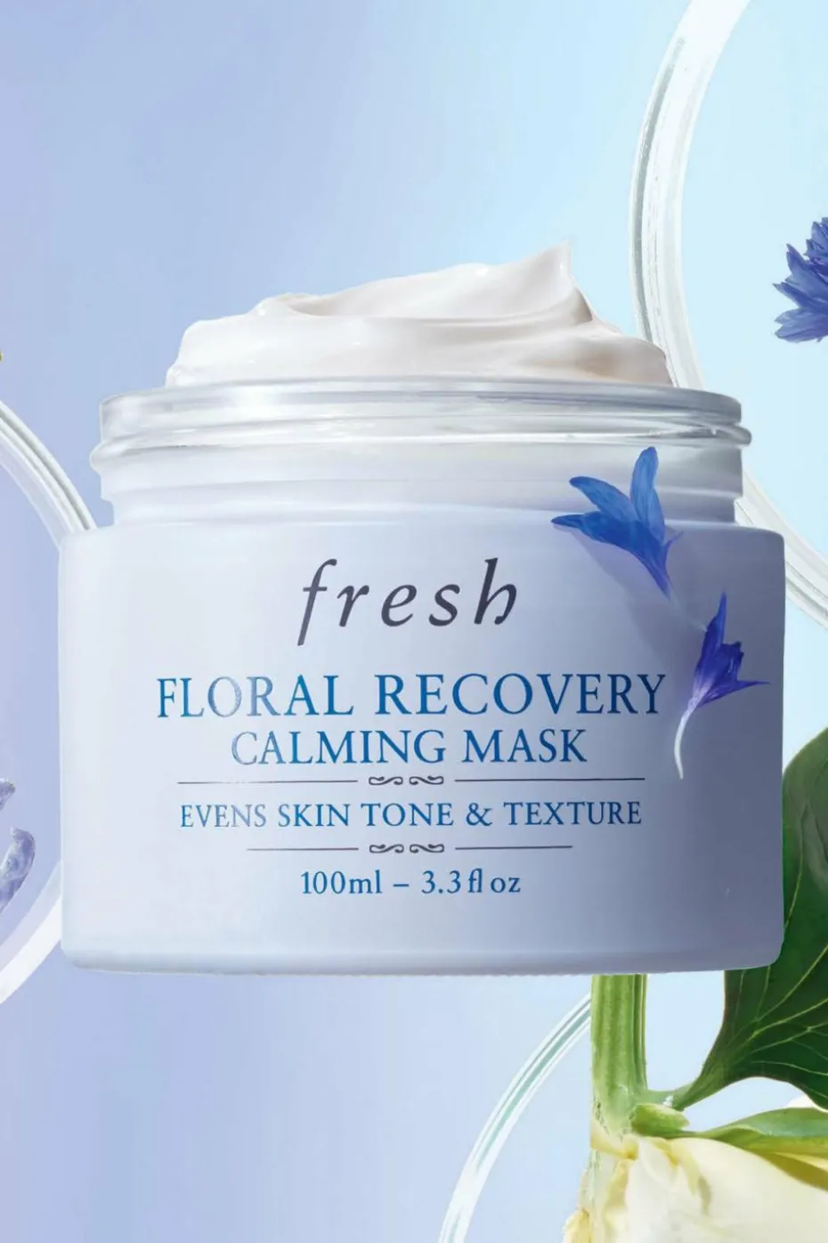 Masque de nuit apaisant visage Floral Recovery