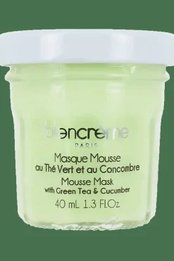 Masque mousse thé vert et concombre