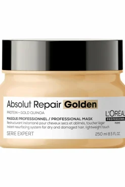 Masque restructurant Doré pour cheveux abîmés Absolut Repair