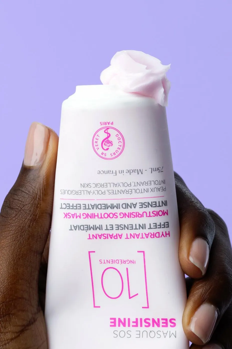 Masque sensifine SOS hydratant et appaisant