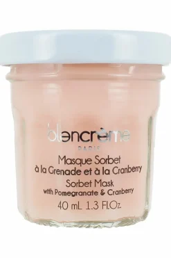 Masque visage éclat sorbet cranberry & grenade