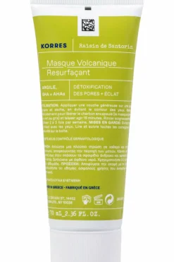 Masque volcanique purifiant