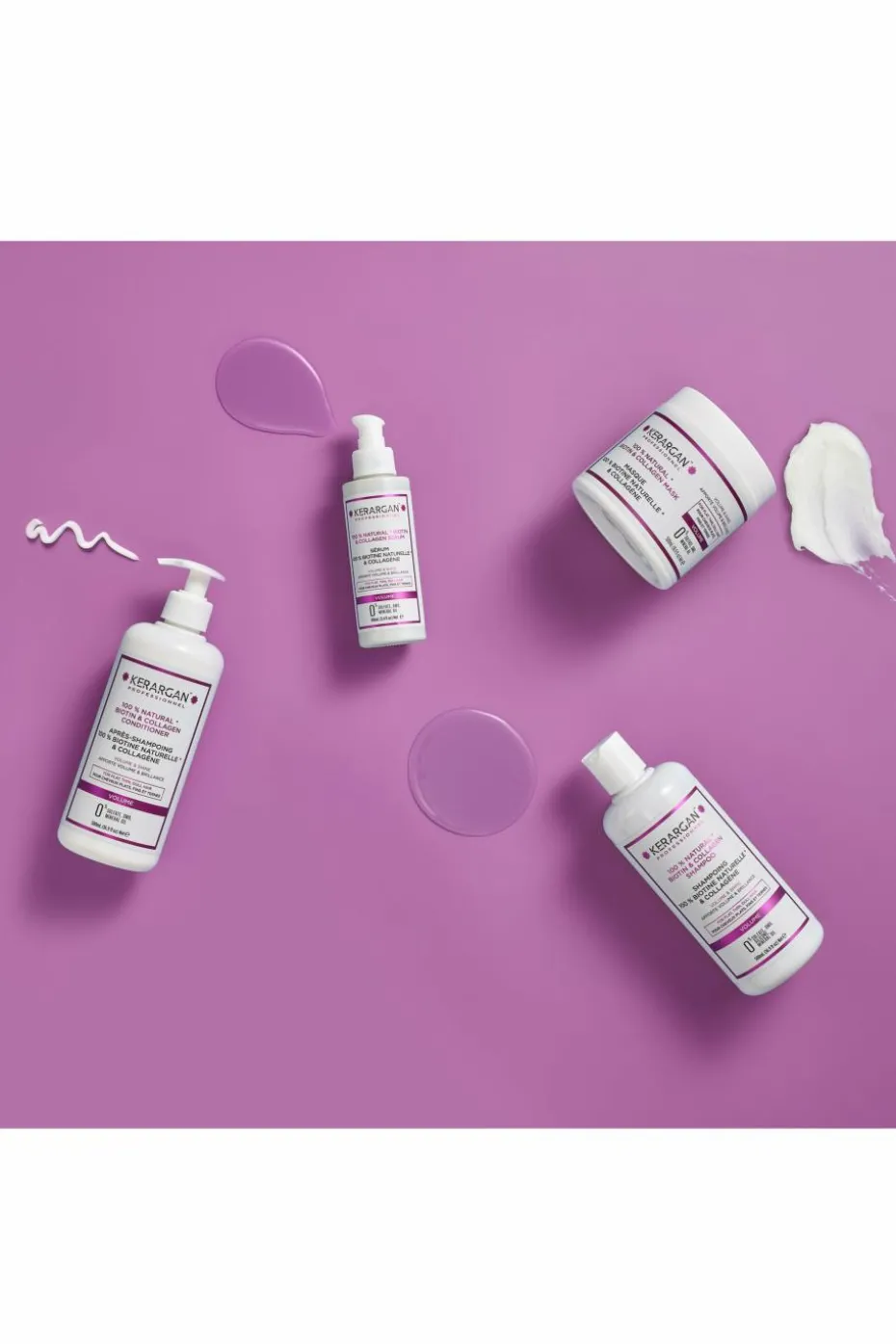 Masque volumisant à la biotine & collagène