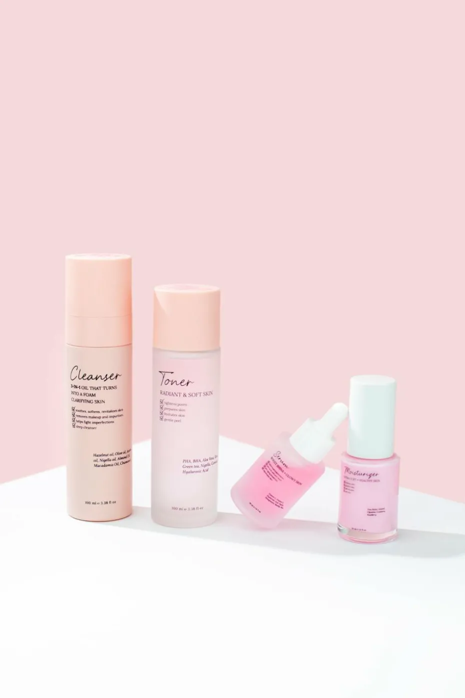 Nettoyant 3-en-1 huile & mousse visage