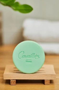 Nettoyant solide pour le visage masque éclat