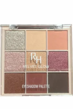 Palette de fards à paupières velvet glow