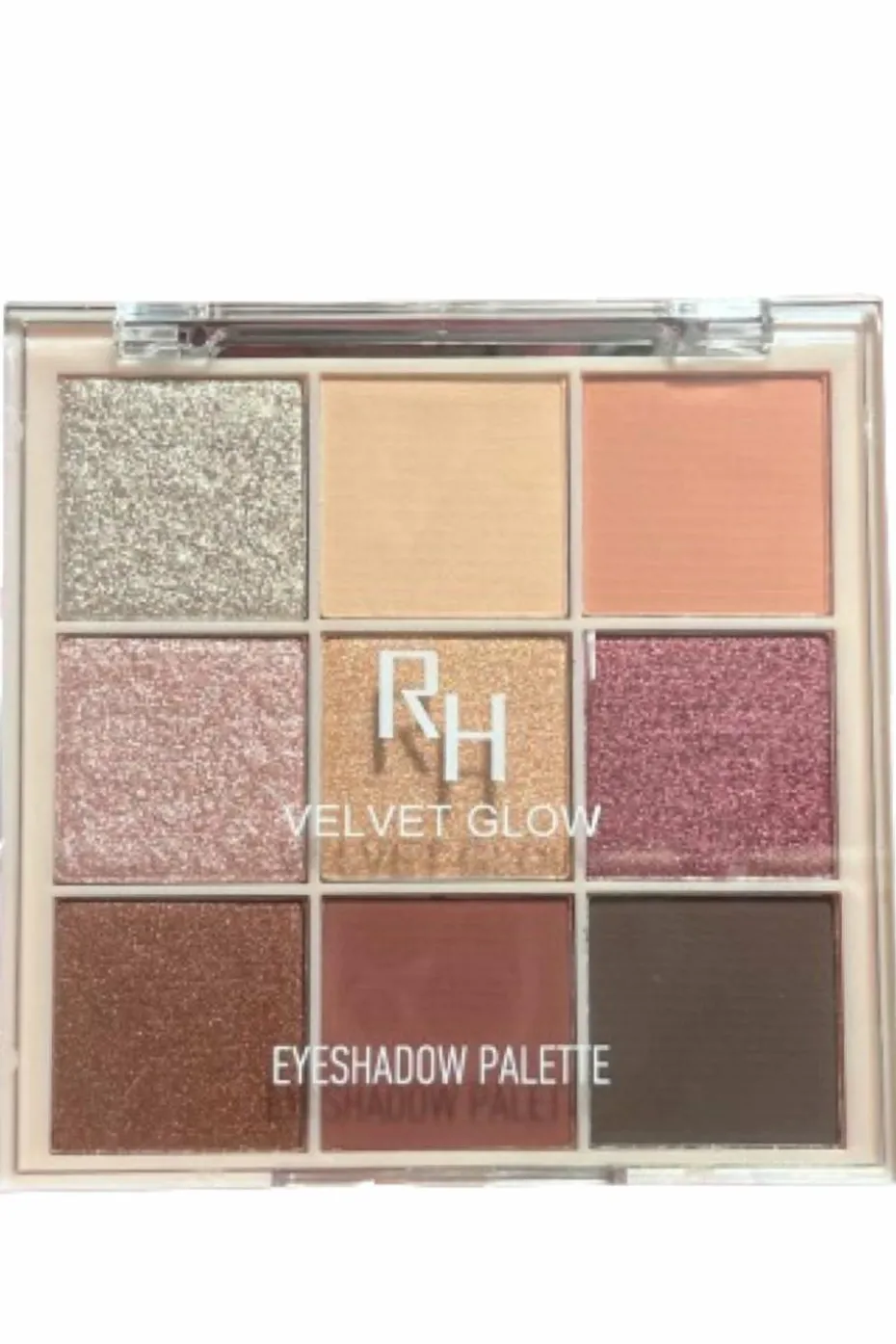 Palette de fards à paupières velvet glow