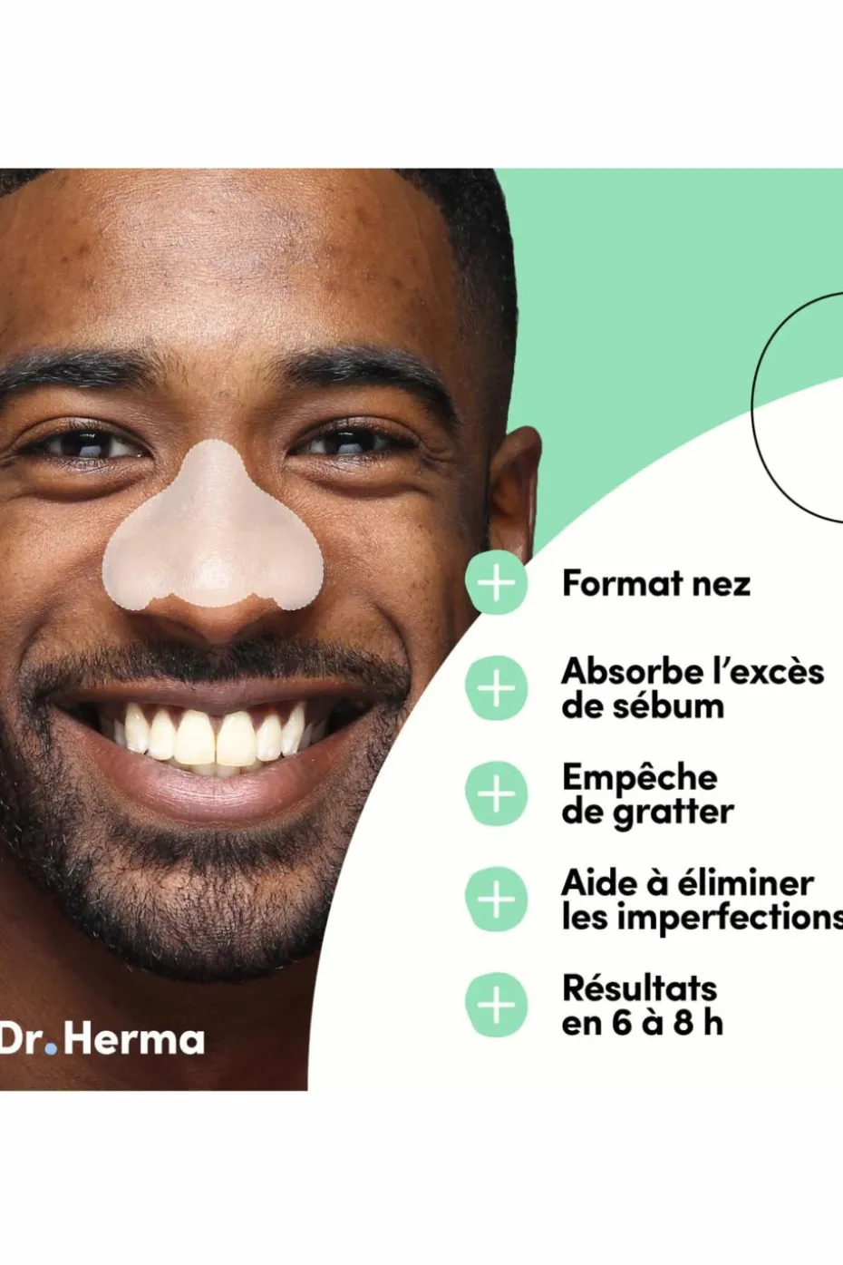 Patch anti-boutons pour le nez x 10