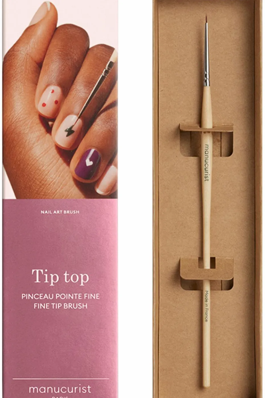 Pinceau pointe fine nail art