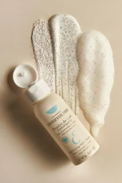 Poudre de lait exfoliante