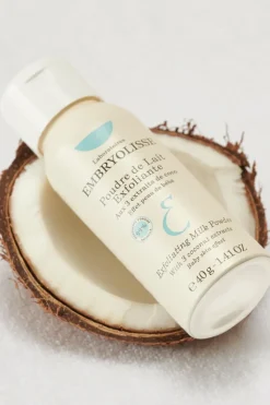 Poudre de lait exfoliante