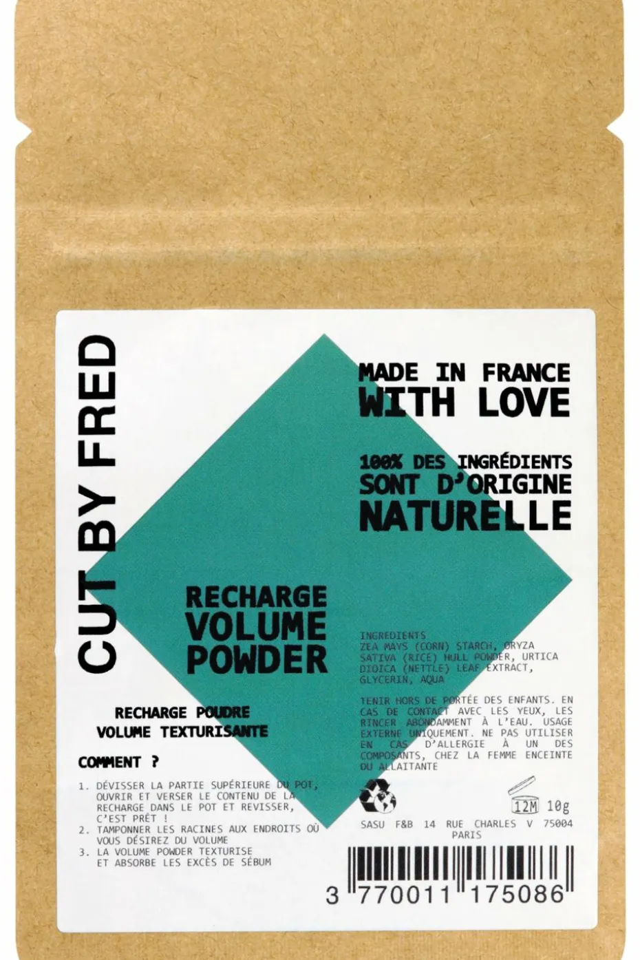 Recharge poudre volume cheveux Volume Powder