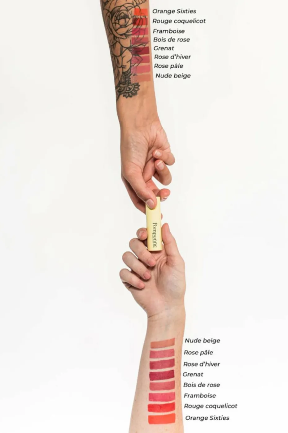 Rouge à lèvres hydratant, naturel et vegan