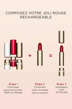 Rouge à lèvres rechargeable Joli Rouge Mat