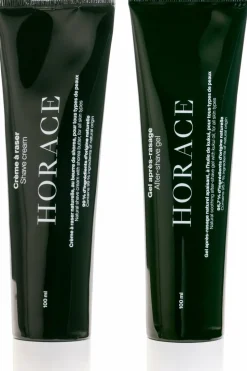 Routine rasage avec crème à raser