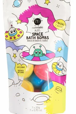 Sachet de 7 boules de bains de l’espace