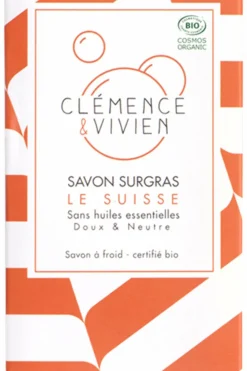 Savon solide corps, visage & cheveux le Suisse peaux sensibles