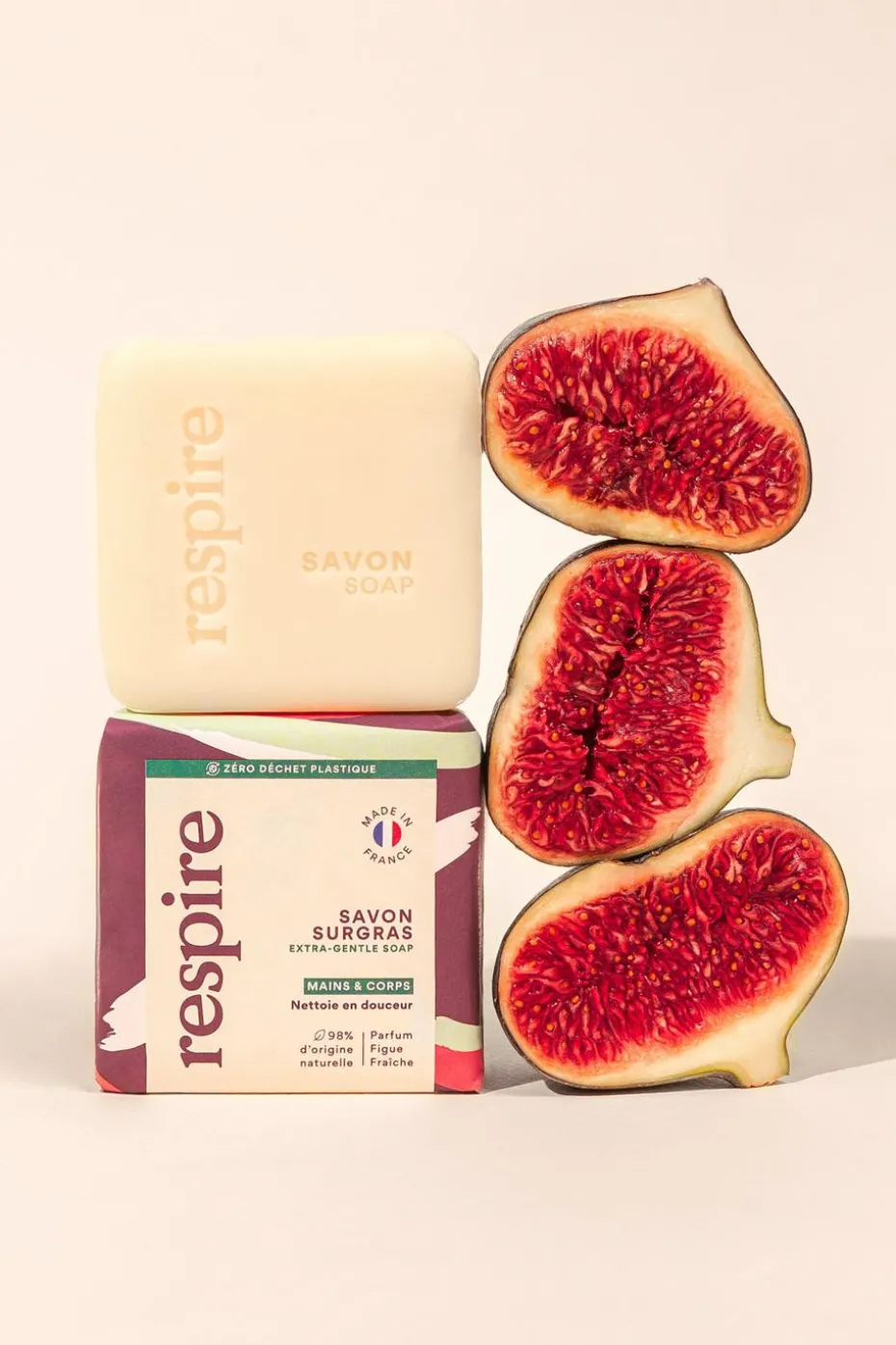 Savon surgras figue fraîche