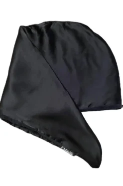 Serviette turban soie microfibre