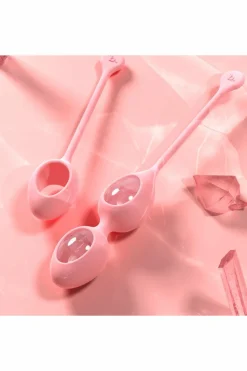 Set de 2 oeufs en quartz Yonii