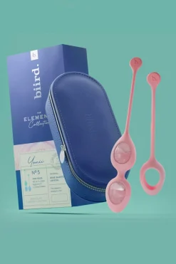 Set de 2 oeufs en quartz Yonii