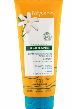 Shampoing douche après-soleil au Monoï