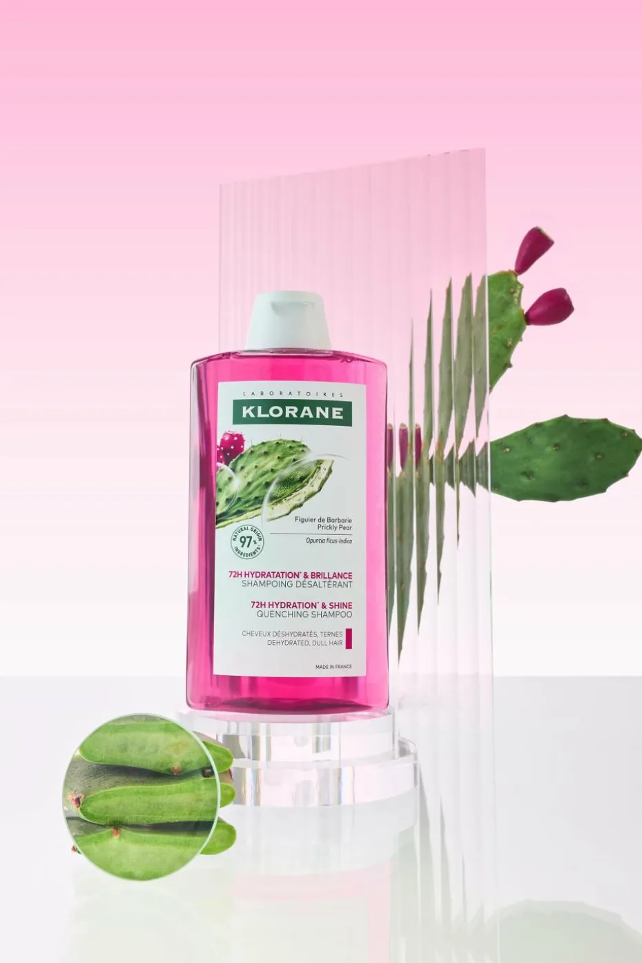 Shampoing désaltérant 72h au Figuier de barbarie