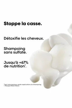 Shampoing détoxifiant Metal Detox rechargeable
