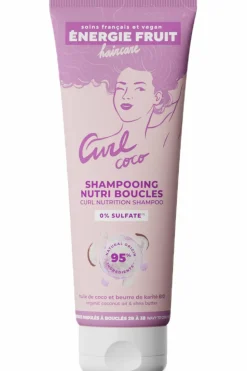 Shampoing pour cheveux bouclés à la coco & huile de karité