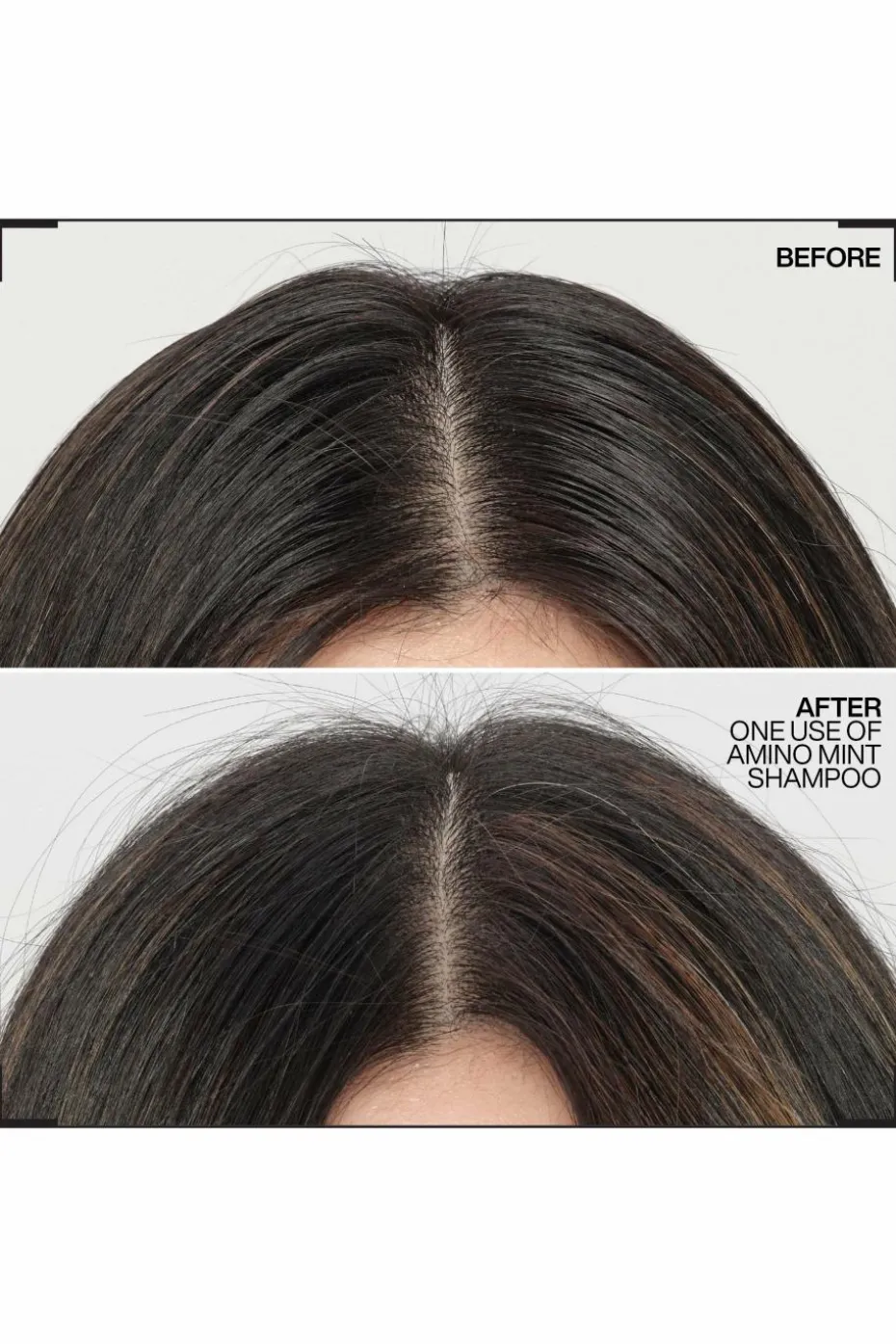 Shampoing racines grasses pointes sèches Amino Mint