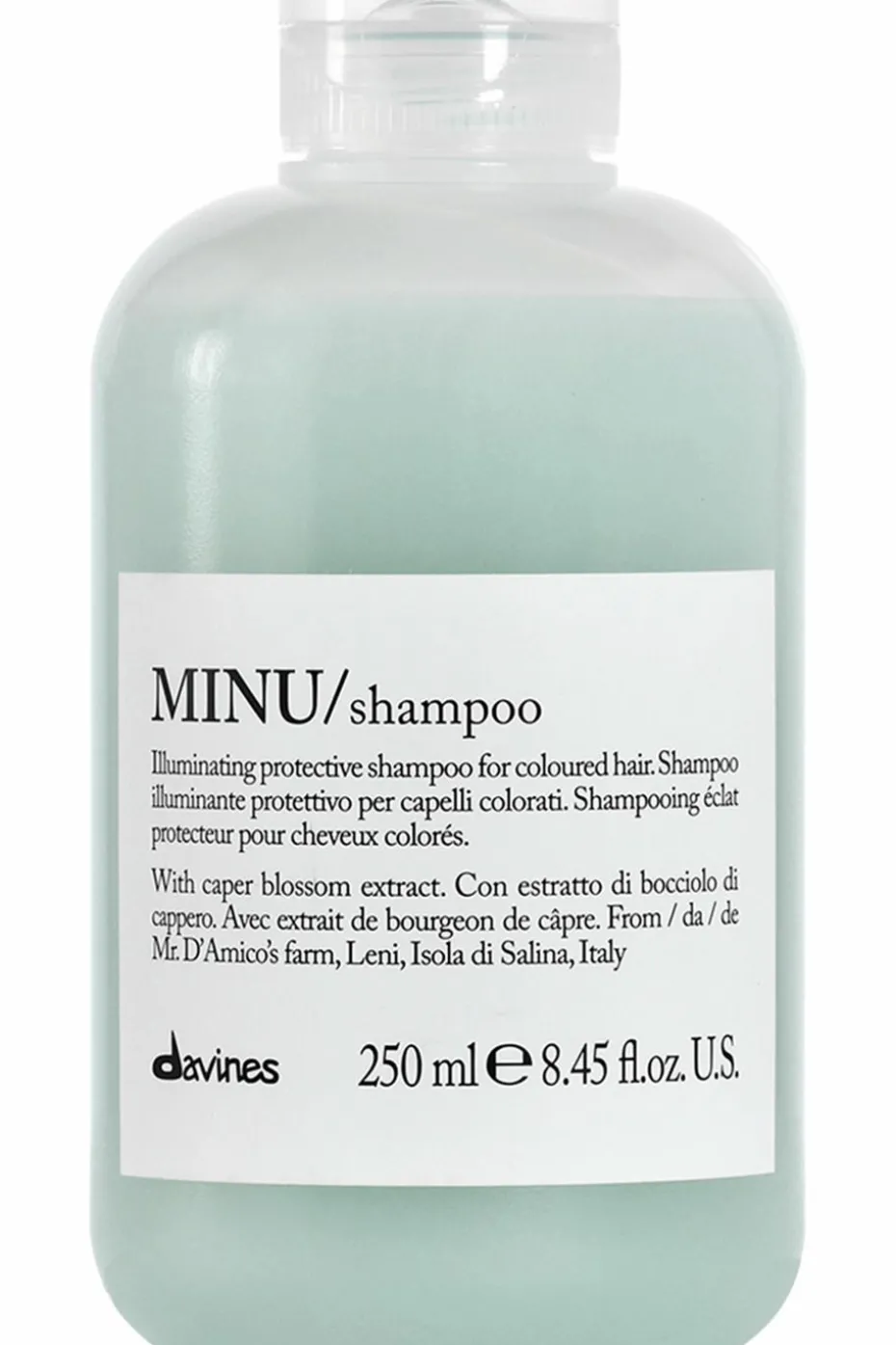 Shampoing rechargeable pour cheveux colorés Minu