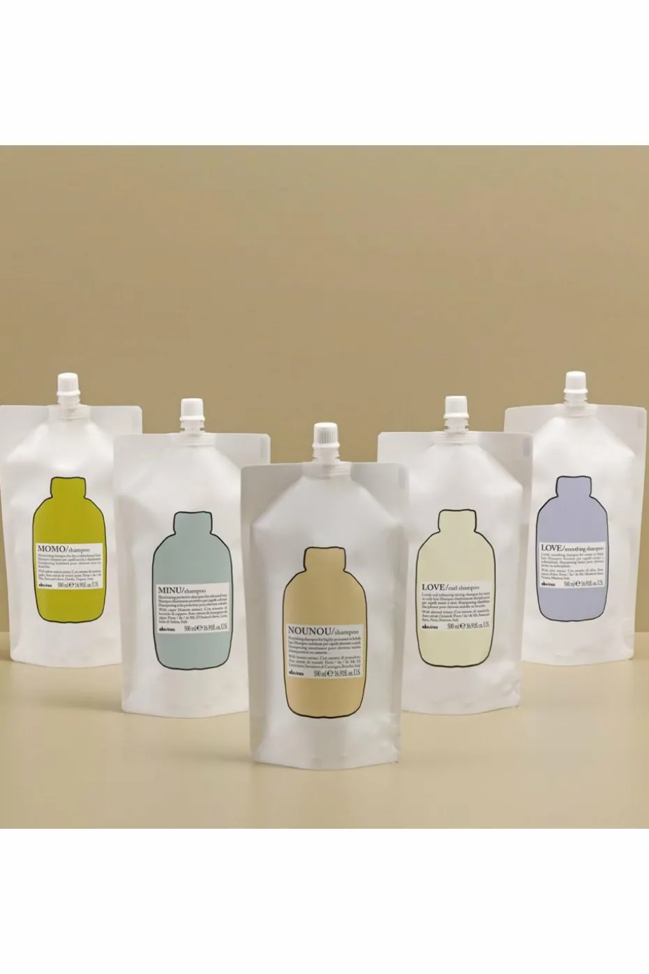 Shampoing rechargeable pour cheveux colorés Minu