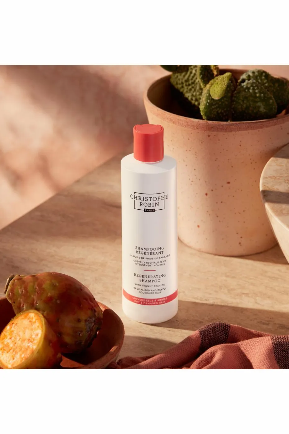 Shampoing régénérant à l’huile de figue de barbarie