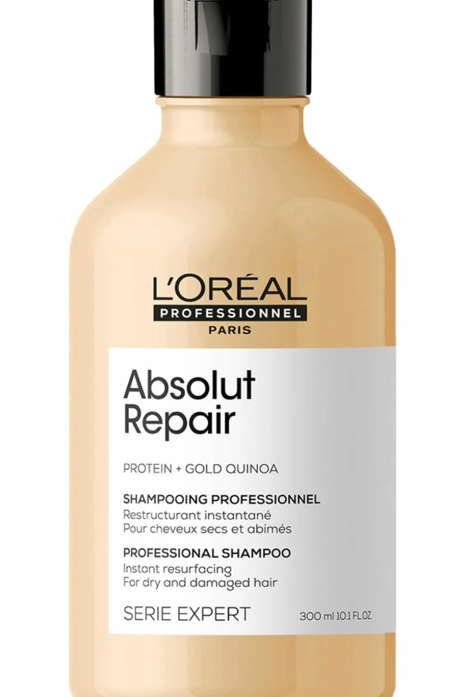 Shampoing réparateur pour cheveux abîmés Absolut Repair rechargeable