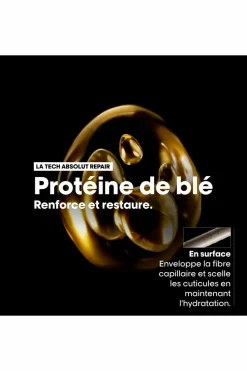 Shampoing réparateur pour cheveux abîmés Absolut Repair rechargeable