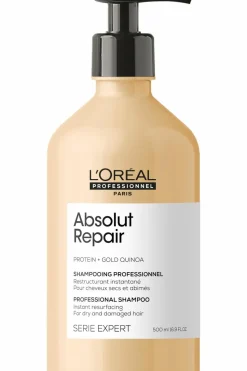 Shampoing réparateur pour cheveux abîmés Absolut Repair rechargeable