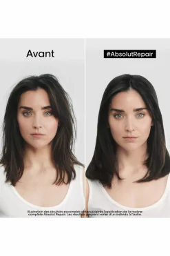 Shampoing réparateur pour cheveux abîmés Absolut Repair rechargeable