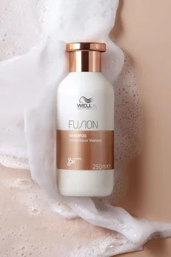 Shampoing réparation intense pour cheveux abîmés et fragilisés Fusion
