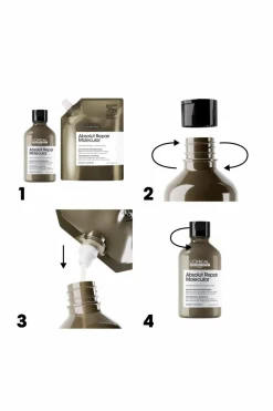 Shampoing Serie Expert Absolut Repair Molecular